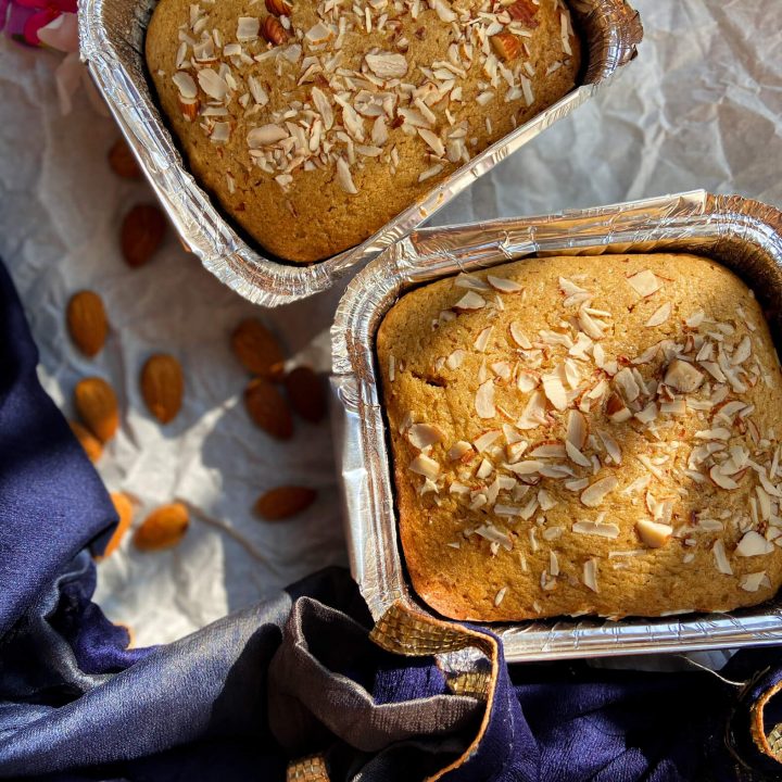Eggless ghee cake recipe|Whole wheat ghee cake 2
