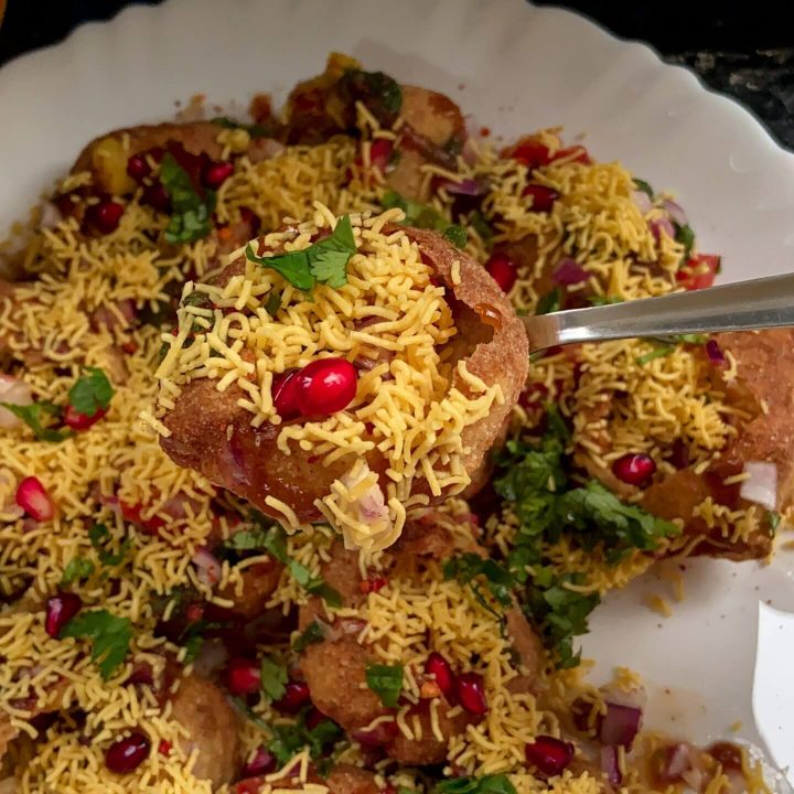 How to make sev puri|sev puri chaat recipe 4