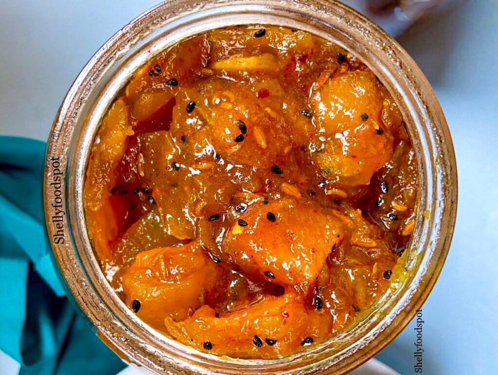 Aam ka meetha murabba|sweet & sour mango pickle recipe