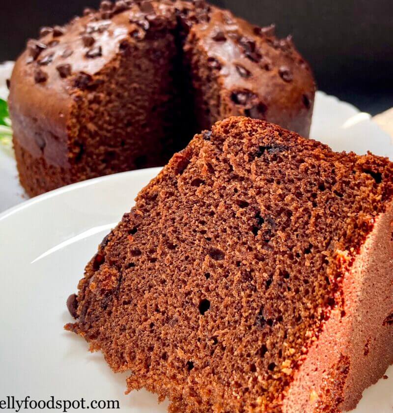 Eggless chocolate cake with condensed milk & oil - Shellyfoodspot