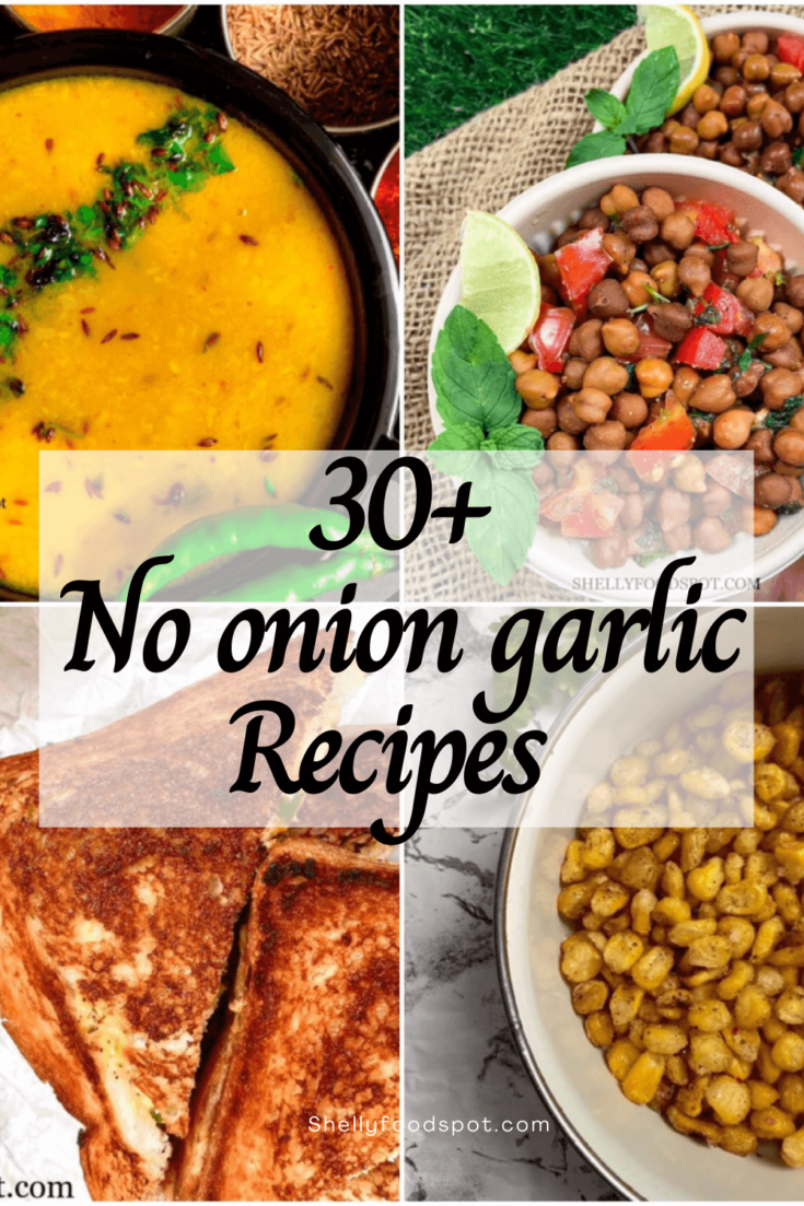 30+ Veg recipes without onion and garlic