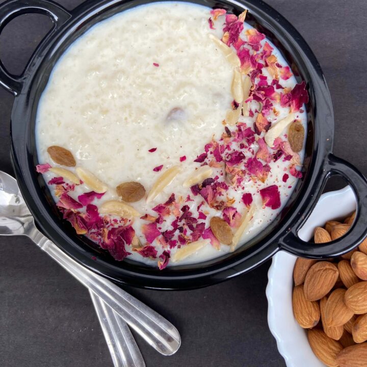 Rice kheer recipe in pressure cooker