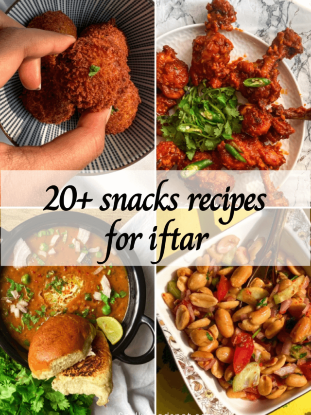 20+ snacks recipes for iftar
